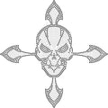 Planilla de Pedrería Hotfix - CALAVERA 20cm_SS6 (2mm)