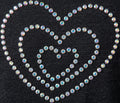 Planilla de Pedrería Hotfix - Corazon 5x4.5cm SS6 (2mm)