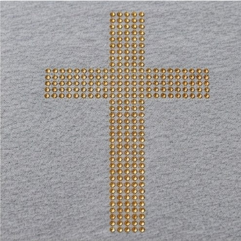 Planilla de Pedrería Hotfix - Cruz 10x15cm SS10 (3mm)