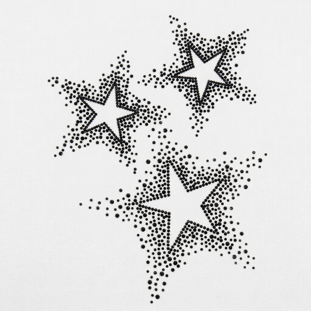 Planilla de Pedrería Hotfix - ESTRELLA 30x20cm_SS6_SS10_SS16 (2mm, 3mm, 4mm)