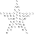 Planilla de Pedrería Hotfix - ESTRELLA 3x3cm_SS6 (2mm)