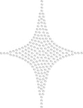 Planilla de Pedrería Hotfix - ESTRELLA 7x9cm_SS6 (2mm)