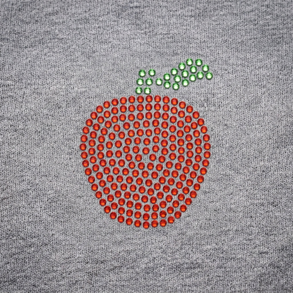Planilla de Pedrería Hotfix - Manzana 4x5cm SS6 (2mm)