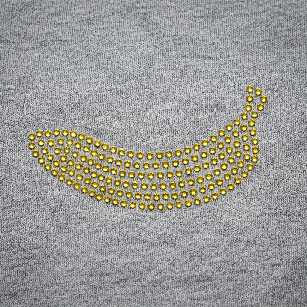 Planilla de Pedrería Hotfix - Platano 8x4cm SS6 (2mm)