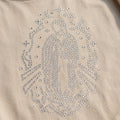 Planilla de Pedrería Hotfix - Virgen de guadalupe 9.5x15cm SS6 (2mm)