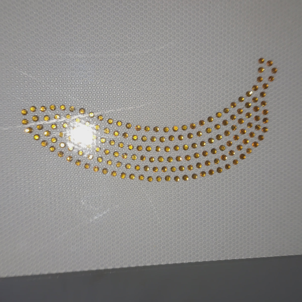 Planilla de Pedrería Hotfix - Platano 8x4cm SS6 (2mm)